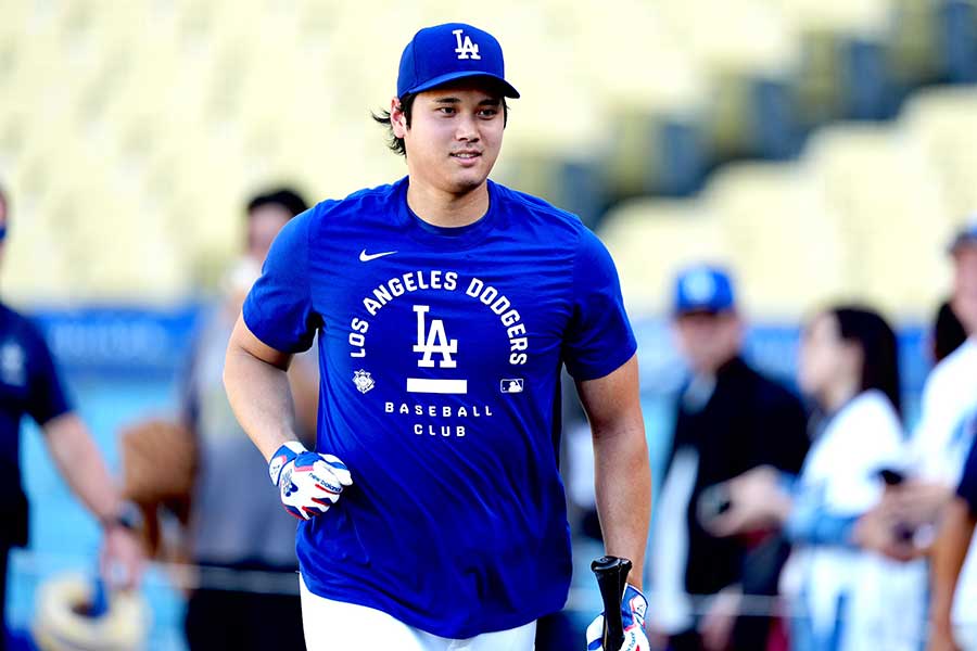 ドジャースの大谷翔平【写真：黒澤崇】