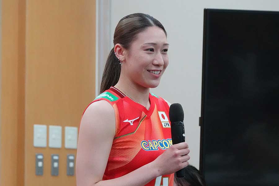 石川真佑【写真：編集部】