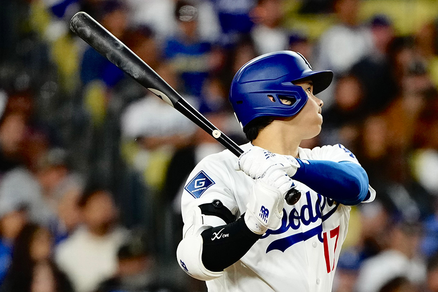 今季7号を放ったドジャースの大谷翔平【写真：黒澤崇】