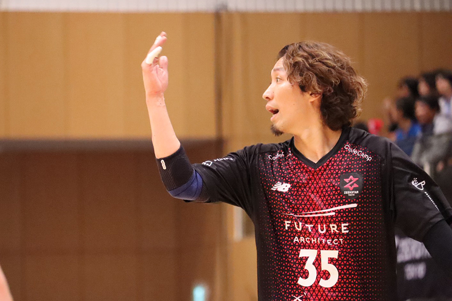 最多得点を挙げた小山哲也【写真：横田美咲】