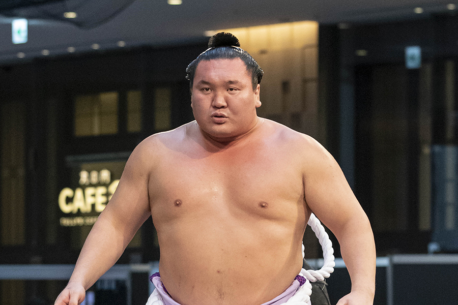 白鵬(撮影は2019年)【写真:ZUMA Press/アフロ】