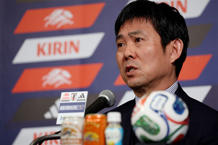 サッカー日本代表の森保一監督【写真：ロイター】