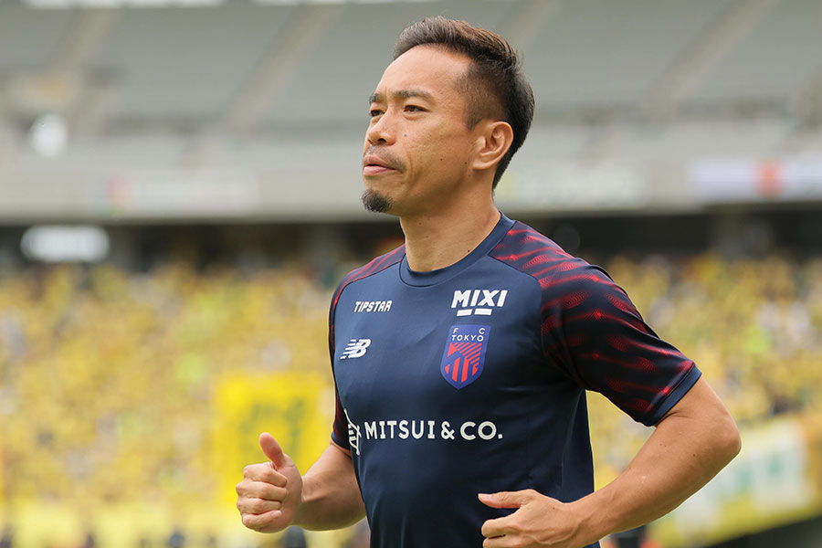 W杯メンバーに選ばれた長友佑都【写真：スポーツ報知/アフロ】