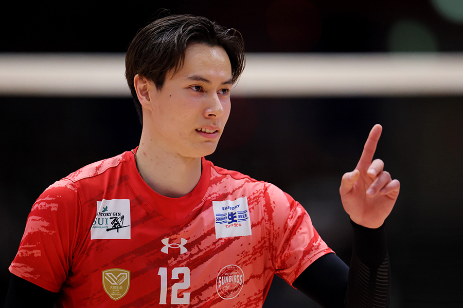 高橋藍【写真：西村尚己/アフロスポーツ】