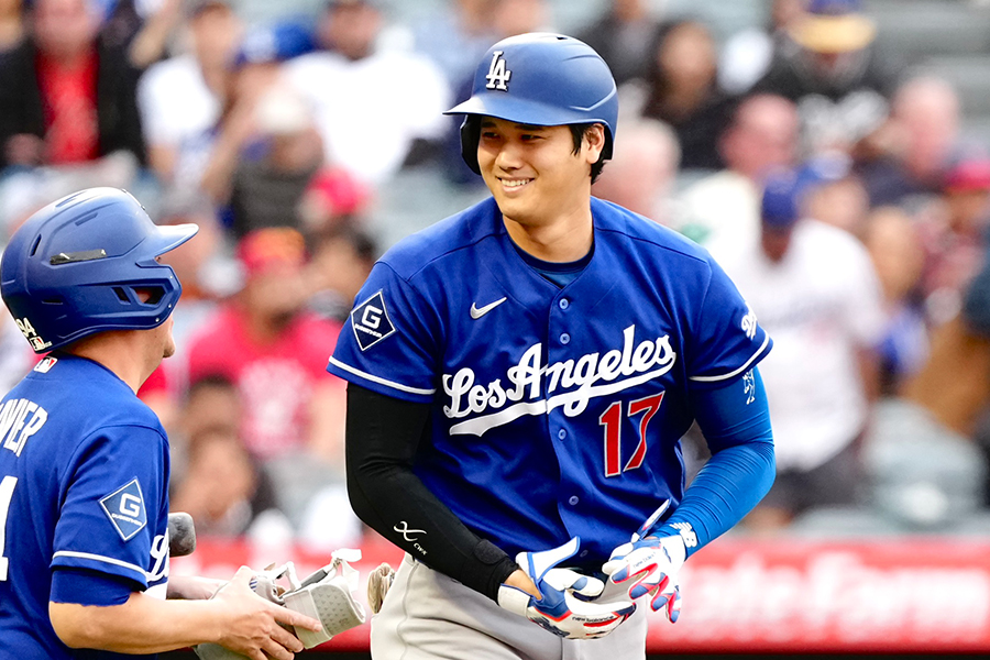 ドジャースの大谷翔平【写真：黒澤崇】