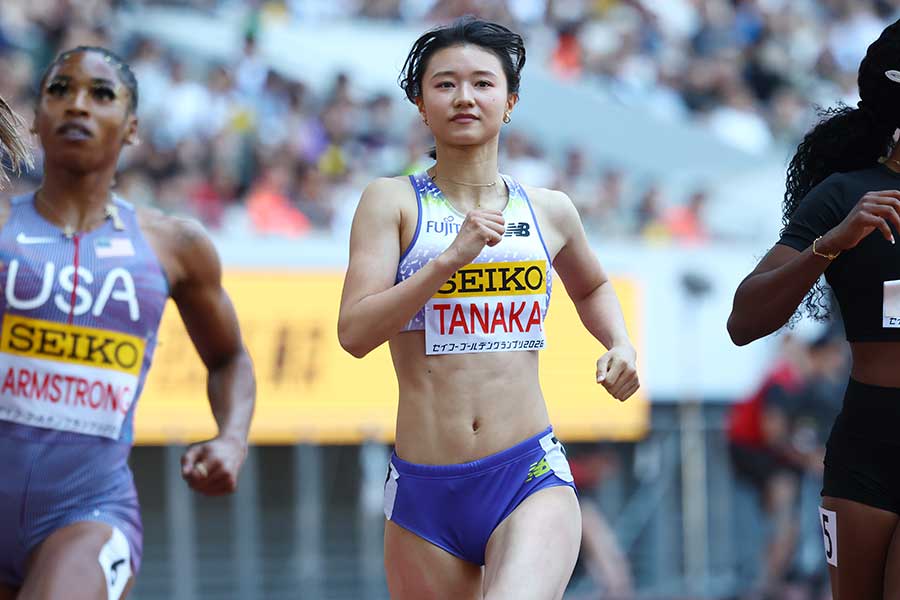 日本勢トップの2位に入った田中佑美【写真：アフロ】