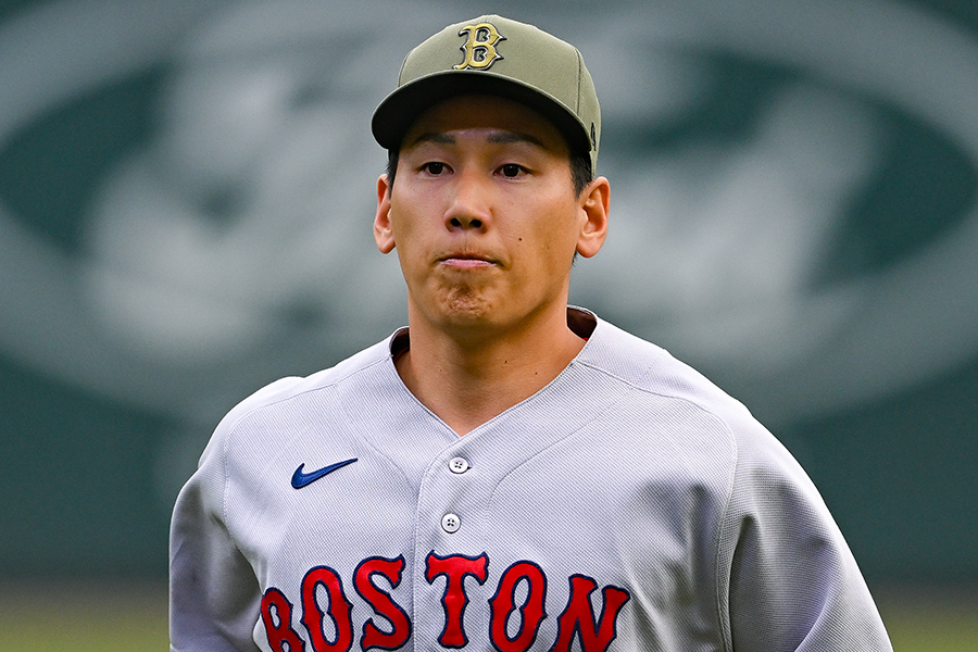 レッドソックスの吉田正尚【写真:アフロ】