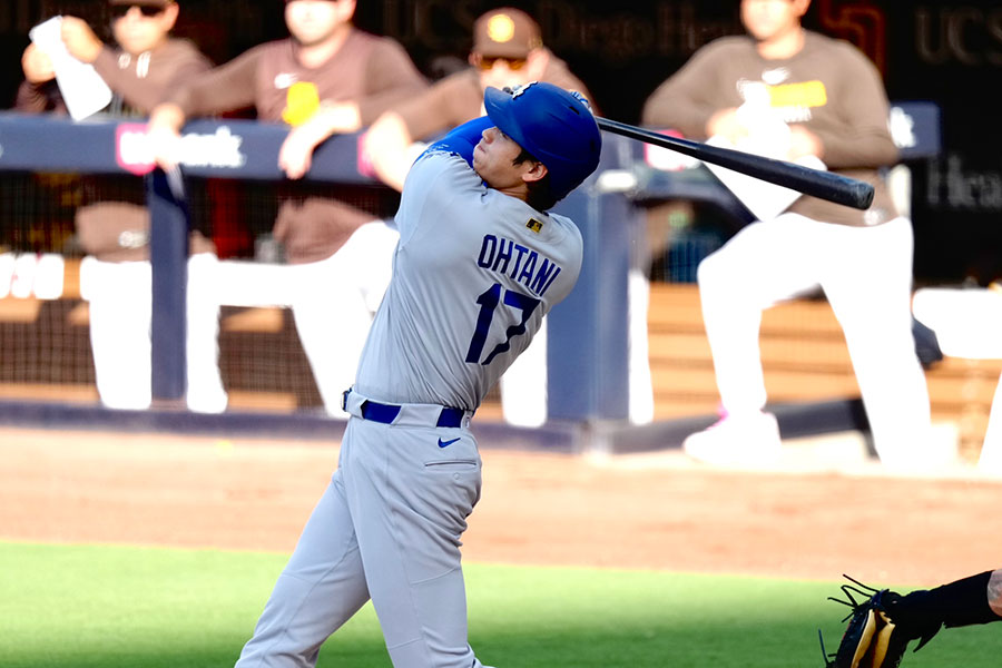 今季8号を放ったドジャースの大谷翔平【写真:黒澤崇】