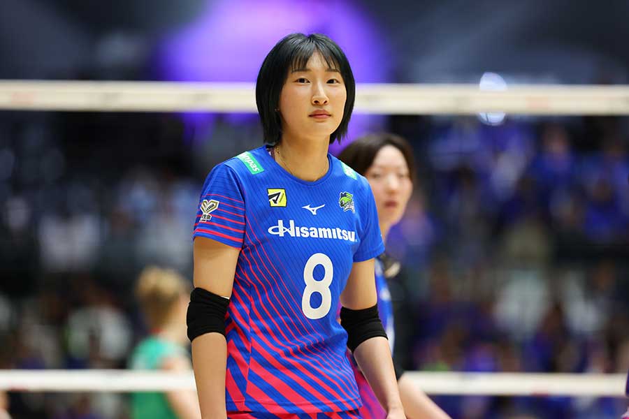 久光スプリングスの平山詩嫣【写真：長田洋平/アフロスポーツ】