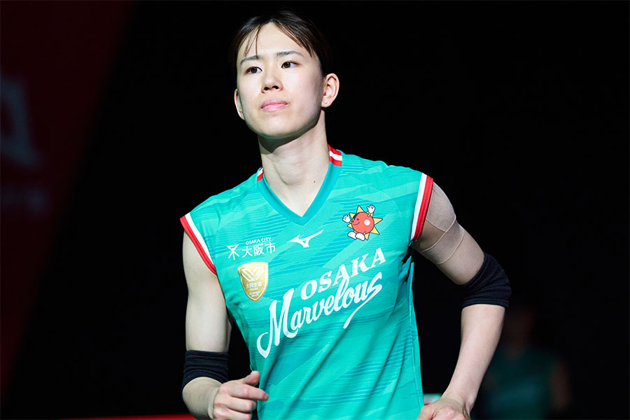 大阪マーヴェラスの林琴奈【写真:アフロスポーツ】