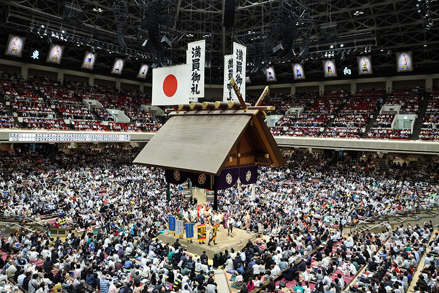 女優が大相撲夏場所の観戦を報告し話題となった（画像はイメージ）【写真：スポーツ報知/アフロ】
