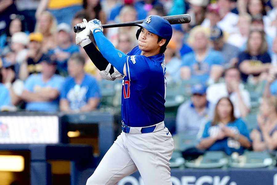 ドジャースの大谷翔平【写真:黒澤崇】