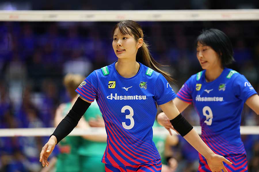 SAGA久光スプリングスの北窓絢音【写真:長田洋平/アフロスポーツ】