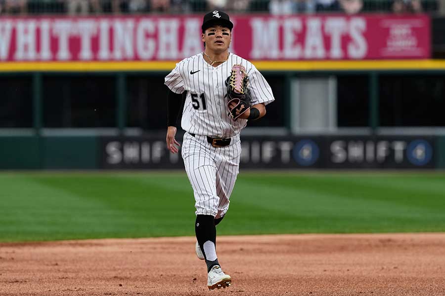 ホワイトソックスの西田陸浮【写真:AP/アフロ】