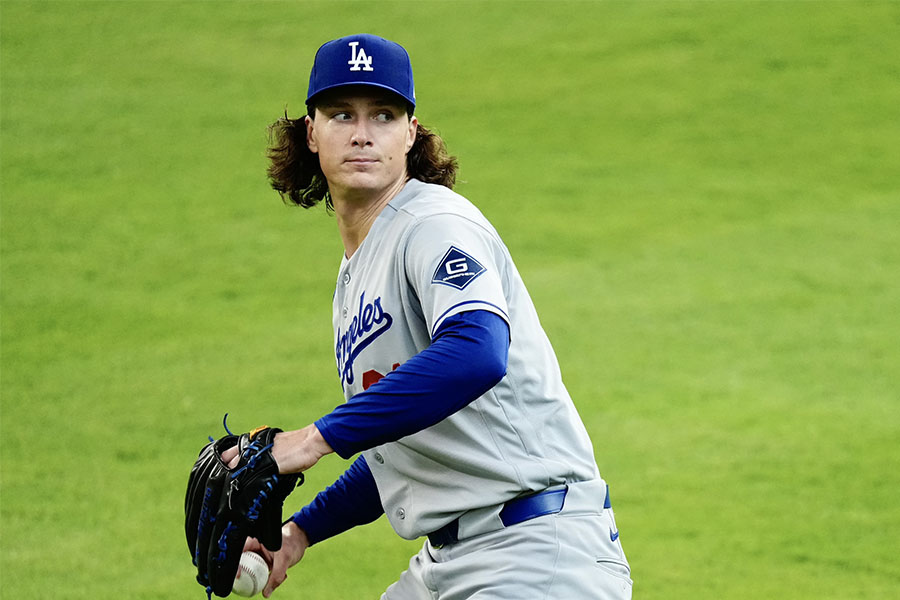 ドジャースのグラスノー【写真:黒澤崇】