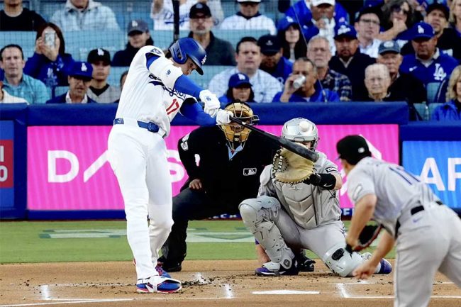 二刀流・大谷が9号「こんな球を逃しはしない」 菅野粉砕バック