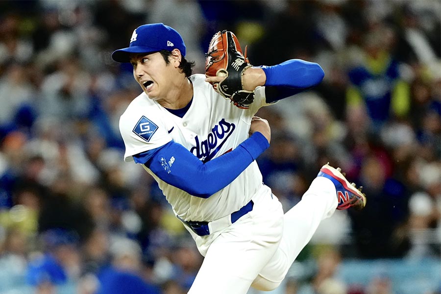 ドジャースの大谷翔平【写真：黒澤崇】