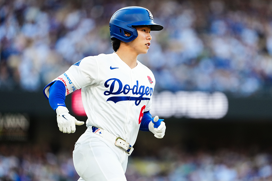 ドジャースのキム・ヘソン【写真：黒澤崇】