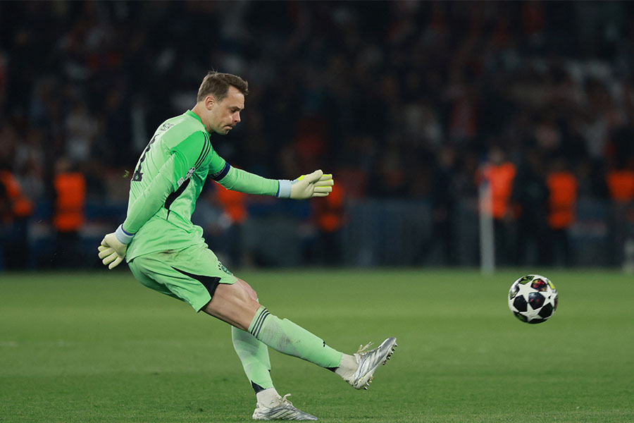 欧州CL準決勝第1戦に出場したバイエルンGKノイアー【写真：ロイター】