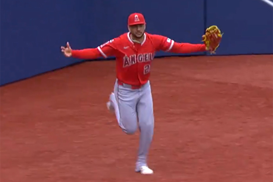 エンゼルスのホセ・シリ（画像はMLB公式Xのスクリーンショット）