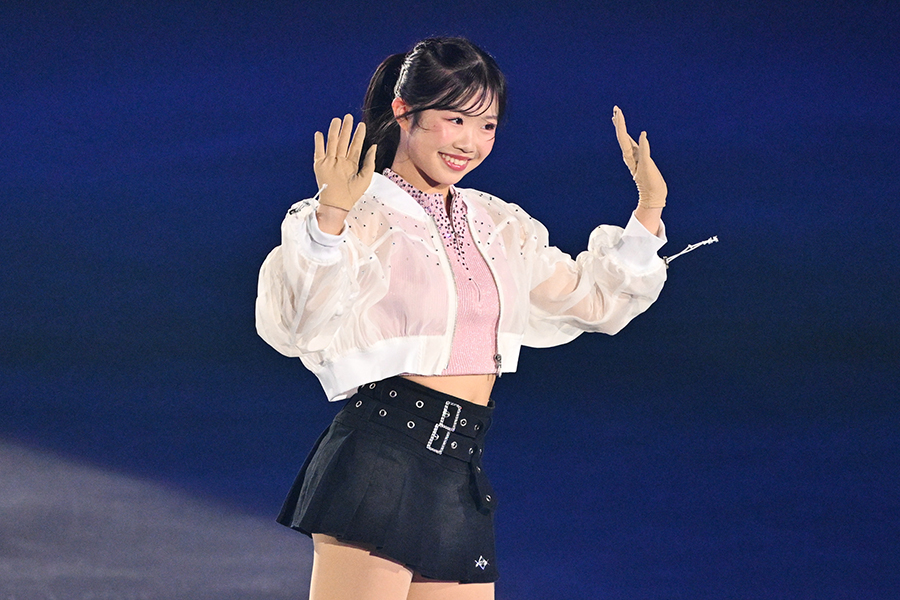 「Fantasy on Ice」に初出演した中井亜美【写真:松尾/アフロスポーツ】