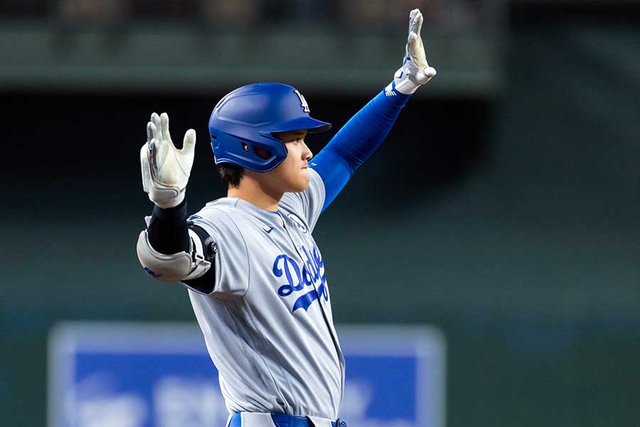 ドジャースの大谷翔平【写真：ロイター】