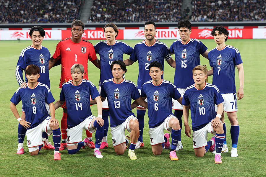 サッカー日本代表【写真：ロイター】