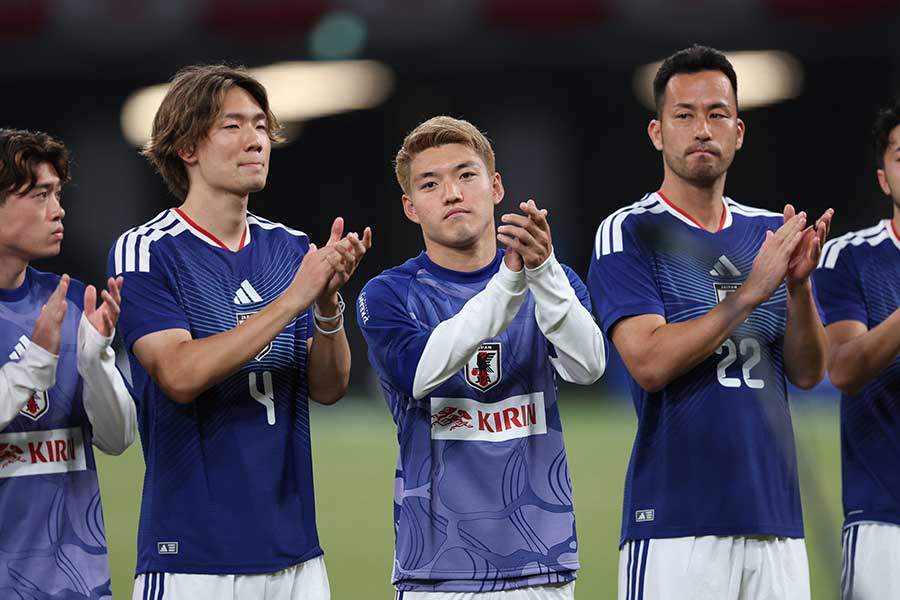 サッカー日本代表【写真：ロイター】