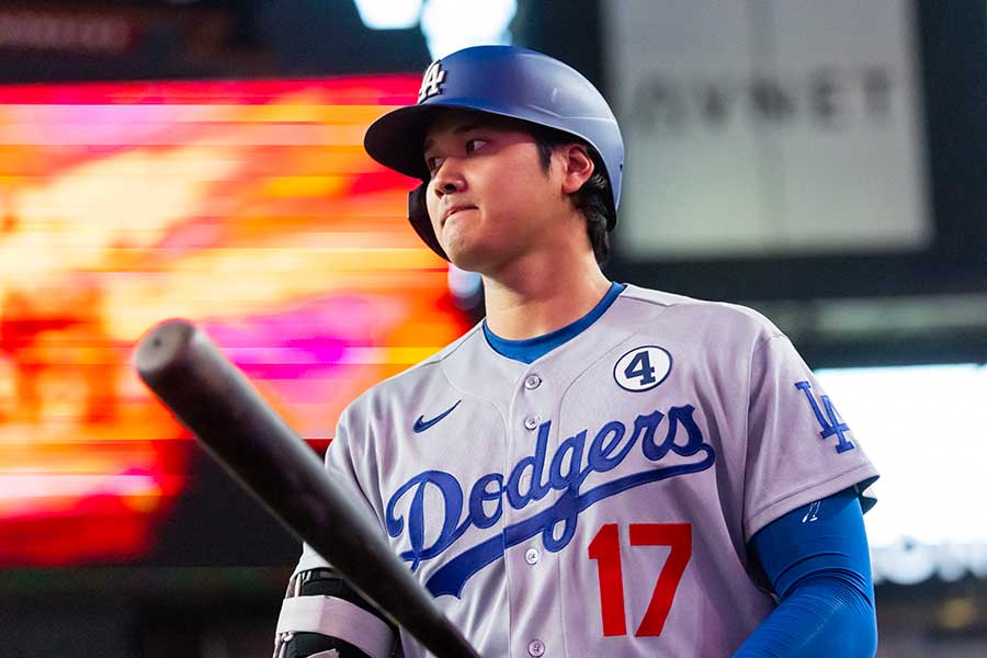 ドジャースの大谷翔平【写真：ロイター】
