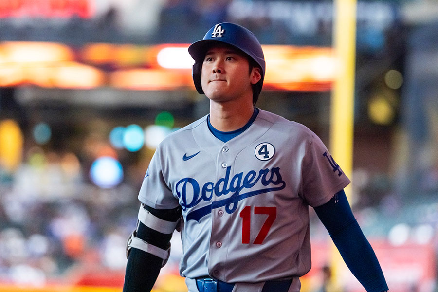 ドジャースの大谷翔平【写真：ロイター】