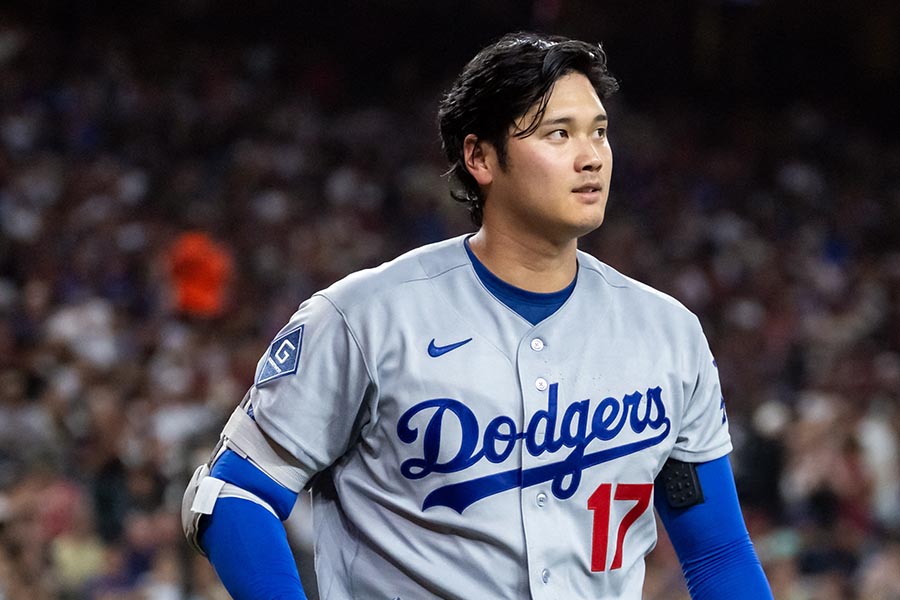 ドジャースの大谷翔平【写真：ロイター】