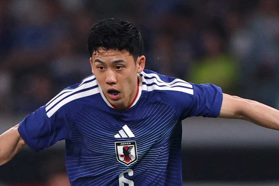 サッカー日本代表の遠藤航【写真：ロイター】