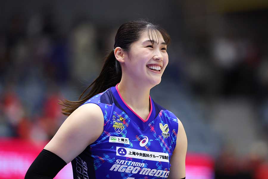 埼玉上尾メディックスの黒後愛【写真：長田洋平/アフロスポーツ】