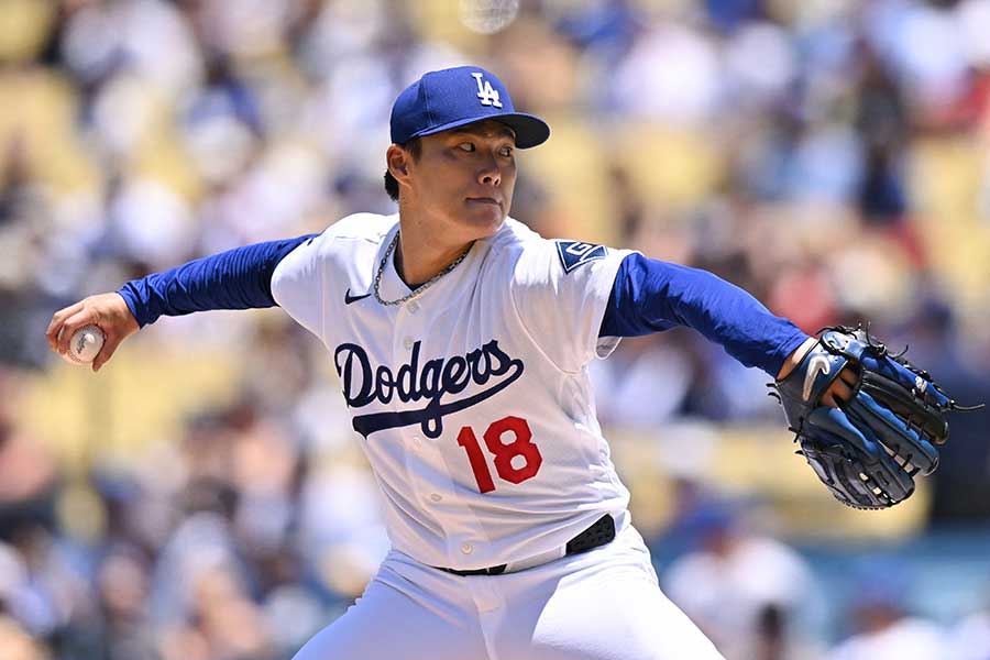 ドジャースの山本由伸【写真:ロイター】