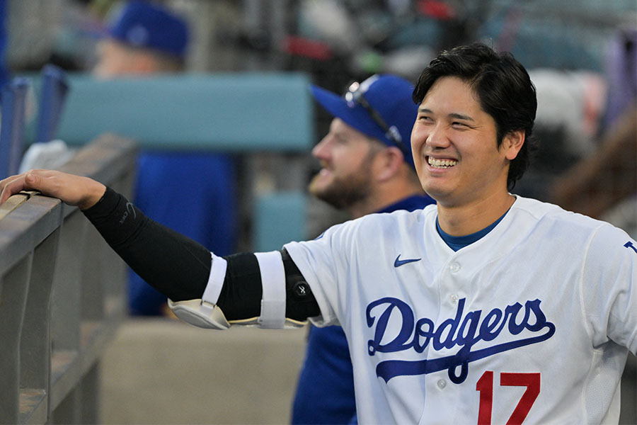 ドジャースの大谷翔平【写真:ロイター】