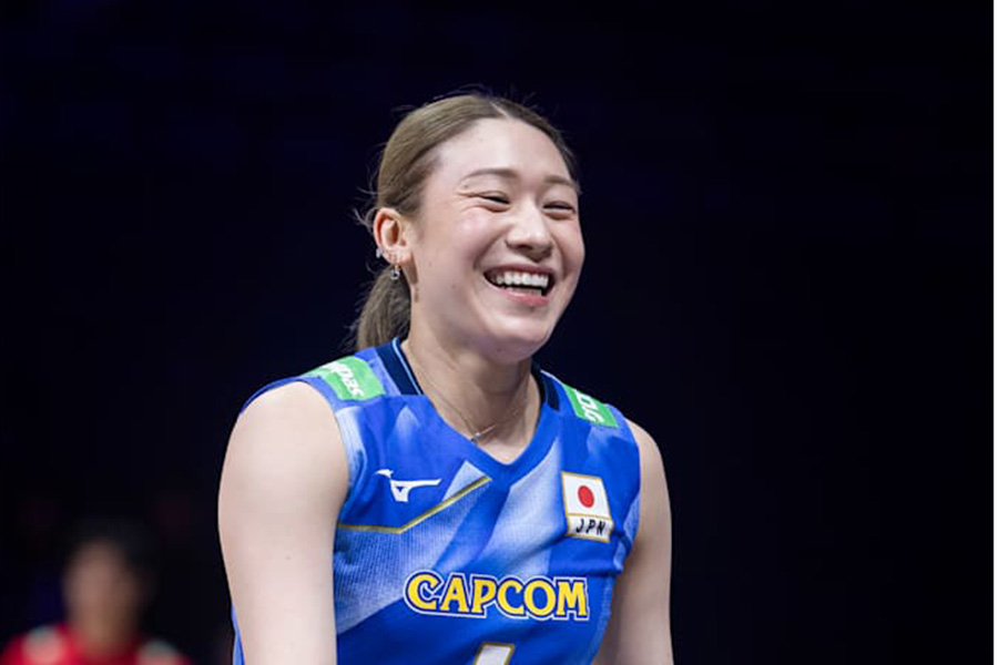 ネーションズリーグに出場している石川真佑【写真：Volleyball World提供】
