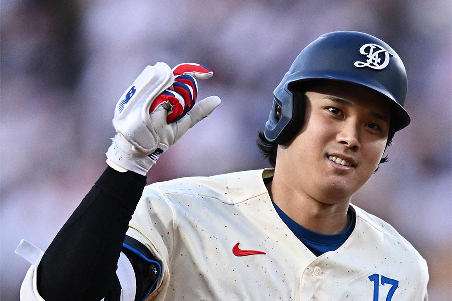 豪快な11号2ランを放ったドジャースの大谷翔平【写真:ロイター】