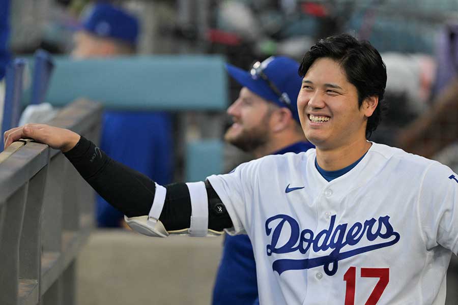 ドジャースの大谷翔平【写真:ロイター】