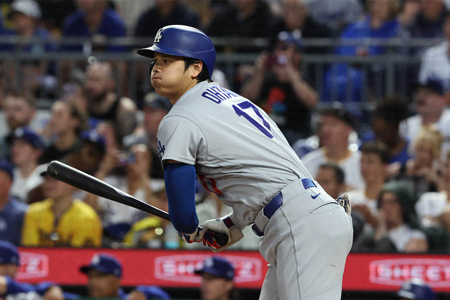 ドジャースの大谷翔平【写真：ロイター】