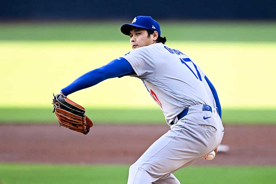 ドジャースの大谷翔平【写真:ロイター】