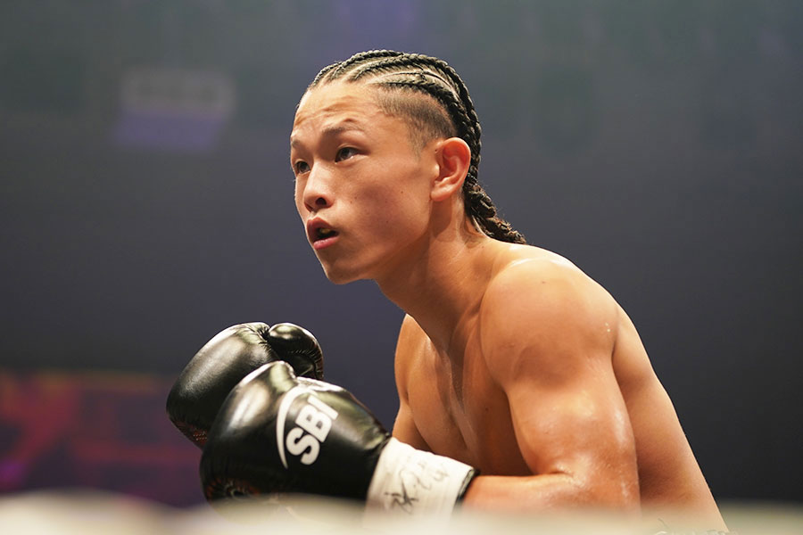 1回KO勝ちした片岡雷斗【写真:澤田直人】
