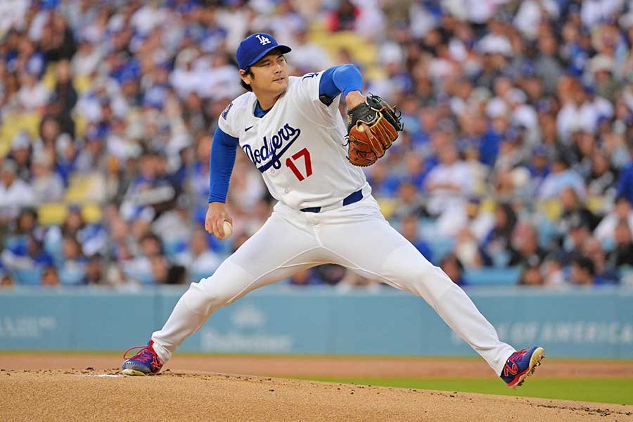 ドジャースの大谷翔平【写真:ロイター】