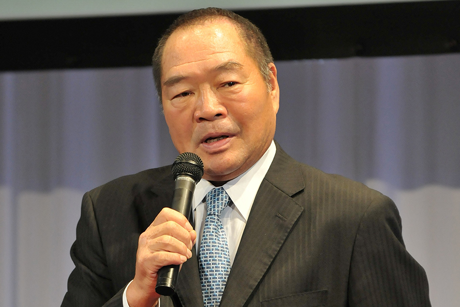 ガッツ石松さん(撮影は2012年)【写真:山口裕朗/アフロ】