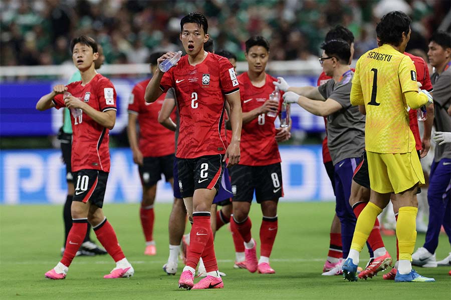 サッカーW杯に出場する韓国代表【写真:ロイター】