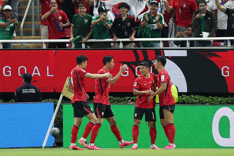 サッカーW杯でA組の韓国は初戦でチェコに2-1で逆転勝ち【写真:ロイター】