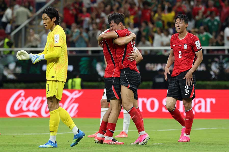 メキシコ・グアダラハラのW杯1次リーグA組は韓国がチェコに勝利【写真：ロイター】