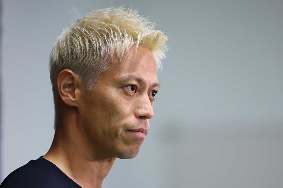 本田圭佑【写真：YUTAKA/アフロスポーツ】