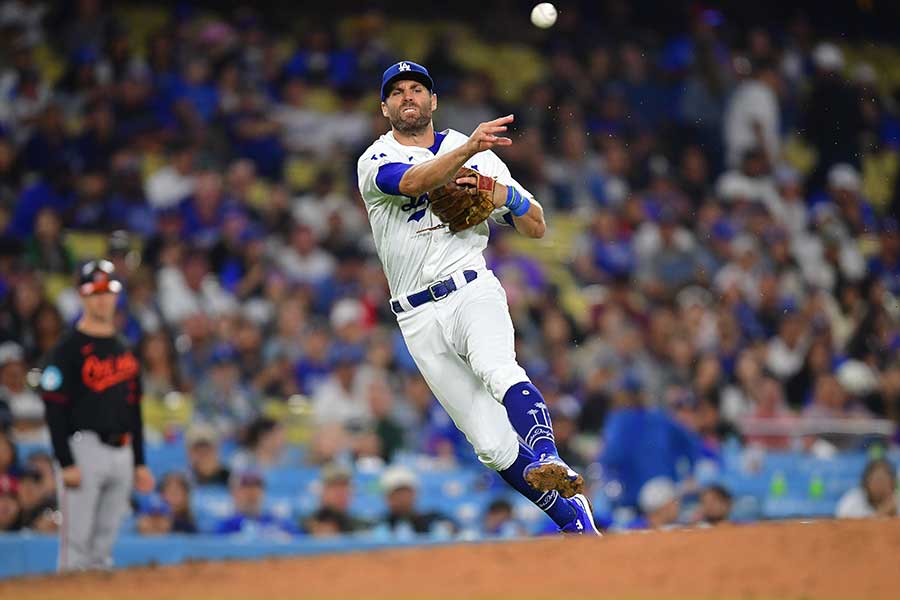 クリス・テイラー氏（写真は2024年撮影）【写真：USA TODAY Sports/ロイター/アフロ】