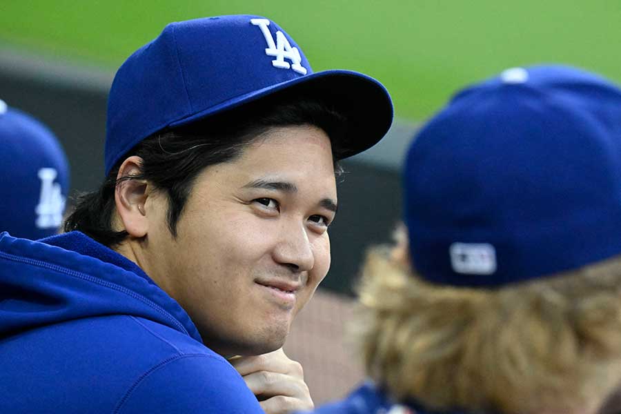 休養日となったドジャースの大谷翔平【写真：ロイター】