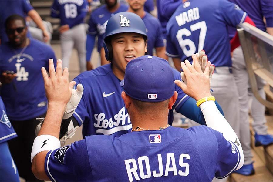 敵地ホワイトソックス戦で14号を放ったドジャースの大谷翔平【写真:ロイター】